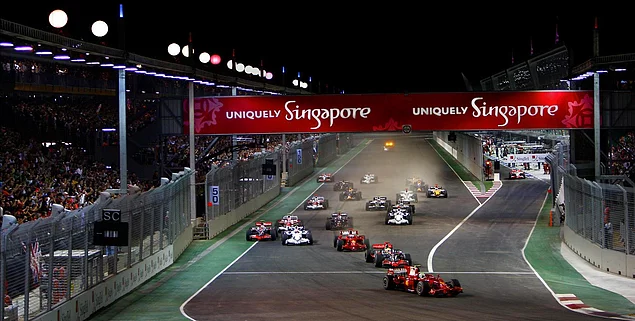 Formula 1 / Singapur Grand Prix / 1,600 $
