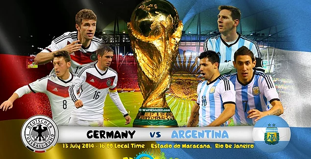 2014 Dünya Kupası Finali / Almanya - Arjantin / 3.350 $