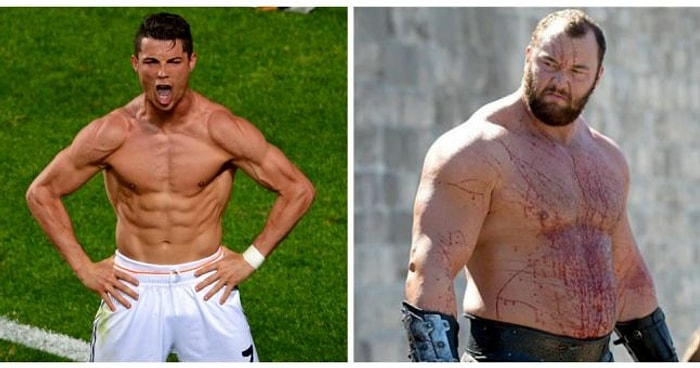 Game of Thrones'un Dağ'ı Cristiano Ronaldo'yu Tehdit Etti!