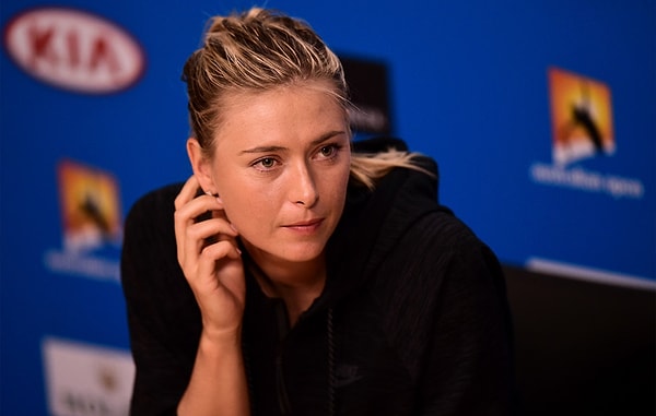 1. Мария Шарапова вынуждена на два года отказаться от большого спорта