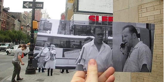 18 ностальгических фотографий из серии "Тогда и сейчас"