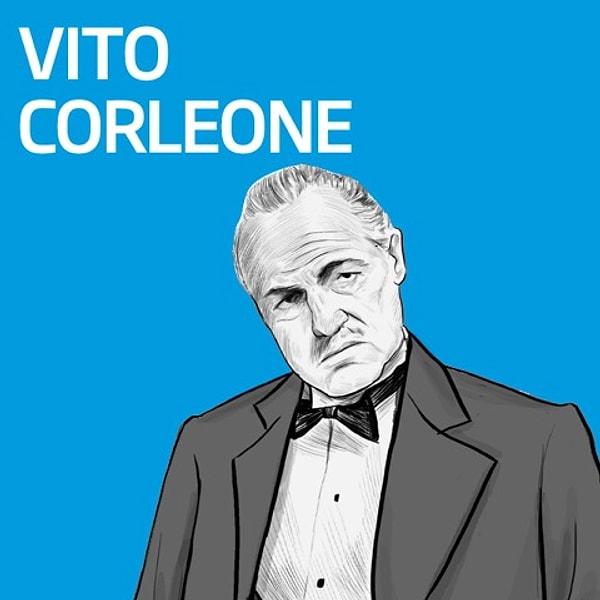 4. Sinemanın en babası, en baba denilesi, babaların babası; Vito Corleone - Godfather
