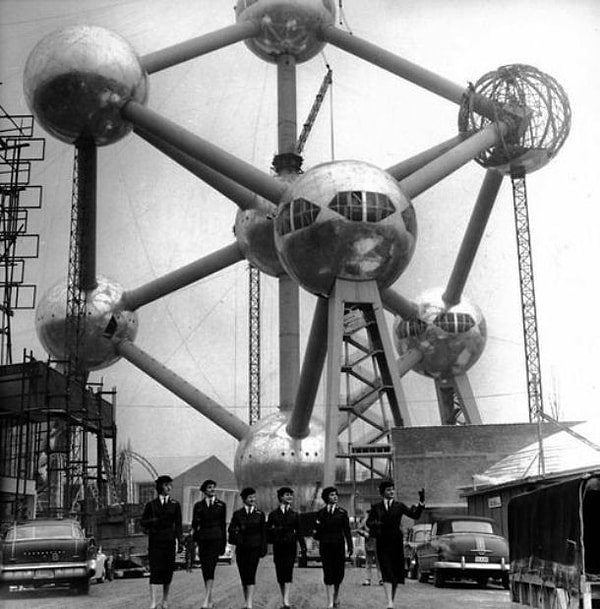 3. Атомиум, Брюссель, Бельгия (1957 – 1958)