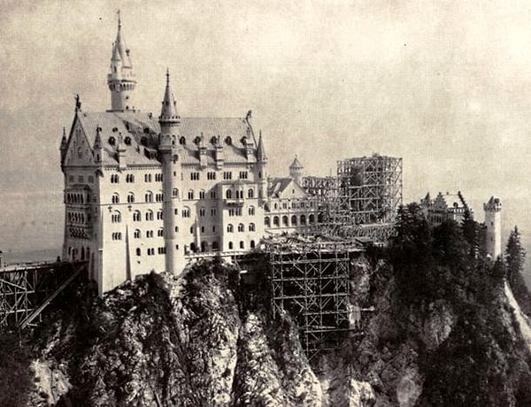 23. Замок Нойшванштайн, Фюссен, Германия (1869 – 1892)