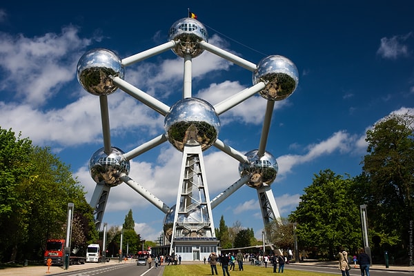 3. Атомиум, Брюссель, Бельгия (1957 – 1958)