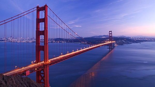 4. Мост Золотые Ворота, Сан-Франциско, Калифорния (1933 – 1937)