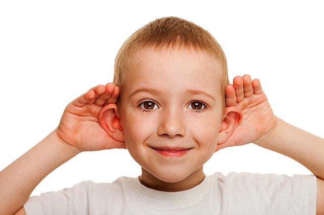 8. Kulak enfeksiyonları çocuklarda yetişkinlere göre daha sık görülür.