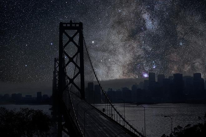 Karşınızda Karanlık Şehirler : Işık Kirliliği Olmasaydı Gökyüzü Nasıl Gözükürdü ?