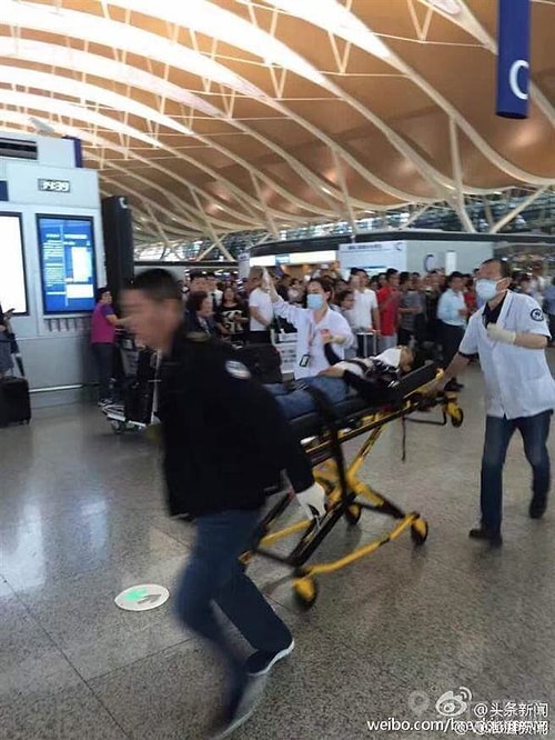 Çin'de Havalimanında Patlama: 3 Yaralı
