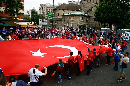 Taraftarlarımız maça hazır;