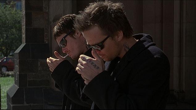 7. The "Boondock Saints'" two famous tattoos: "Aequitas"(justice) and "Veritas"(truth).