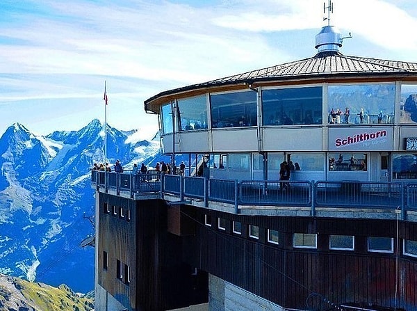 13. Piz Gloria | Mürren, İsviçre.