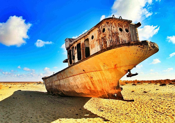 Бывшее Аральское море, Узбекистан