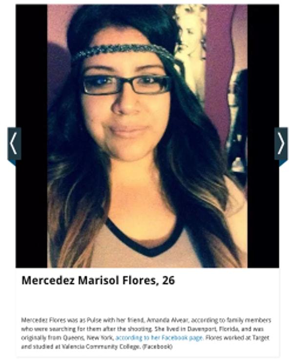 6. Mercedez Marisol Flores, 26