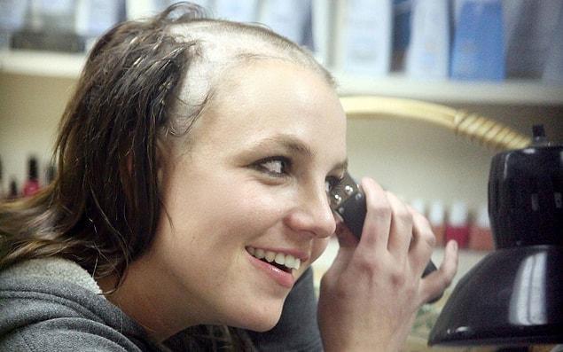 Britney shaved her head in front of the cameras, was showing inconsistent behaviour, had frequent mood swings, was having trouble making sound decisions and was addicted to alcohol, which pointed to bipolar disorder.