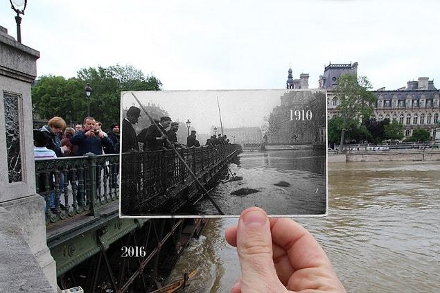 3. The flooding in Paris...
