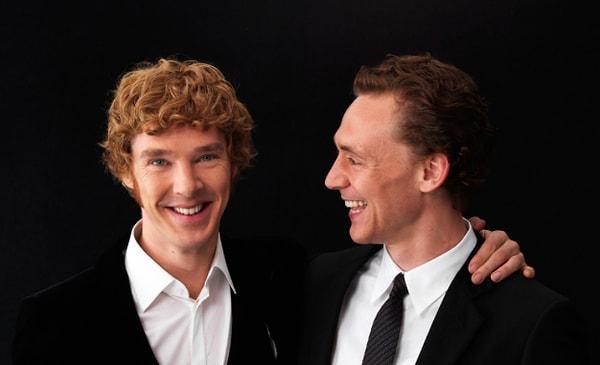 7. Yakın arkadaşı Benedict Cumberbatch'in, nam-ı diğer Sherlock'un düğününde sağdıçlık yaptı.