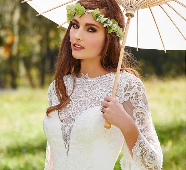 14. Нет ничего более нежного, чем венок из очаровательных маргариток...