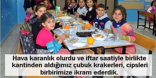 Hey Gidi Günler Hey! Ortaokuldayken İftarı Son Derste Açan Efsane Neslin Bildiği 21 Şey