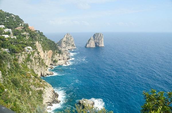 13. Muhteşem Capri manzarası