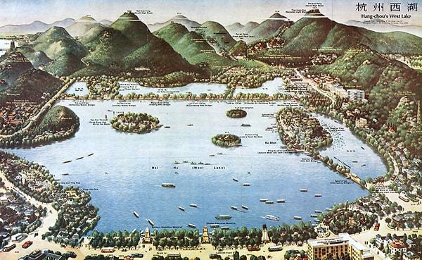 14. Hangzhou da 1 milyon nüfusu 1200 yılında bularak bu dönemin en kalabalık şehri oldu.