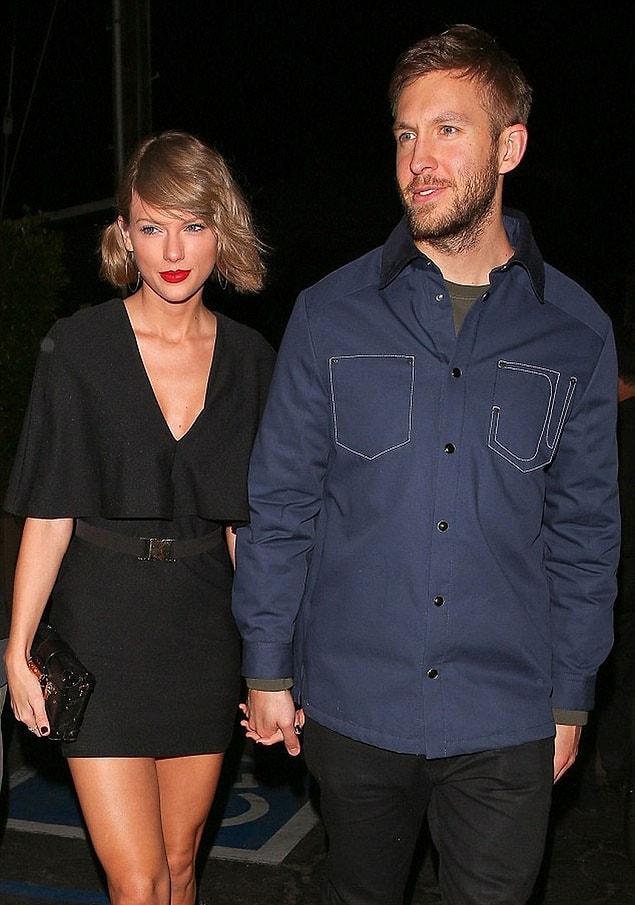 Swift's sudden break up with Calvin started the rumors about an affair.