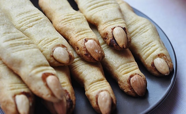 5. Witch finger cookies