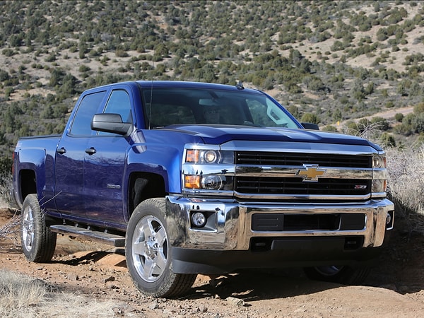 6. Полноразмерный утяжеленный пикап: Chevrolet Silverado HD