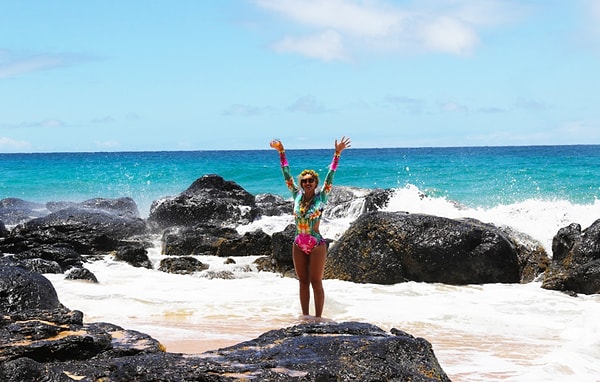 4. Эта поездка стала своеобразной паузой для певицы.