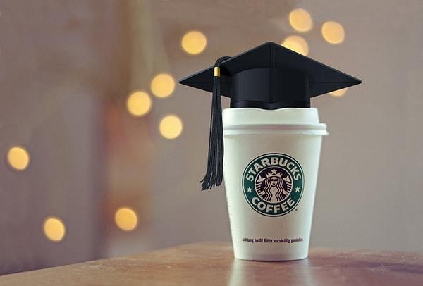 5. Starbucks çalışanlarını üniversitelerde okutur