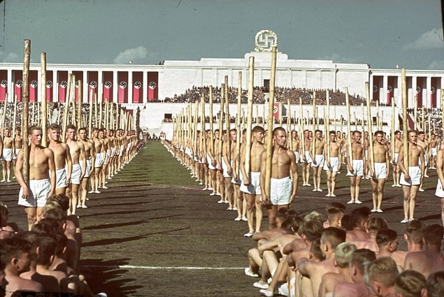 8. Reich Party Congress, Nuremberg, Germany, 1938.