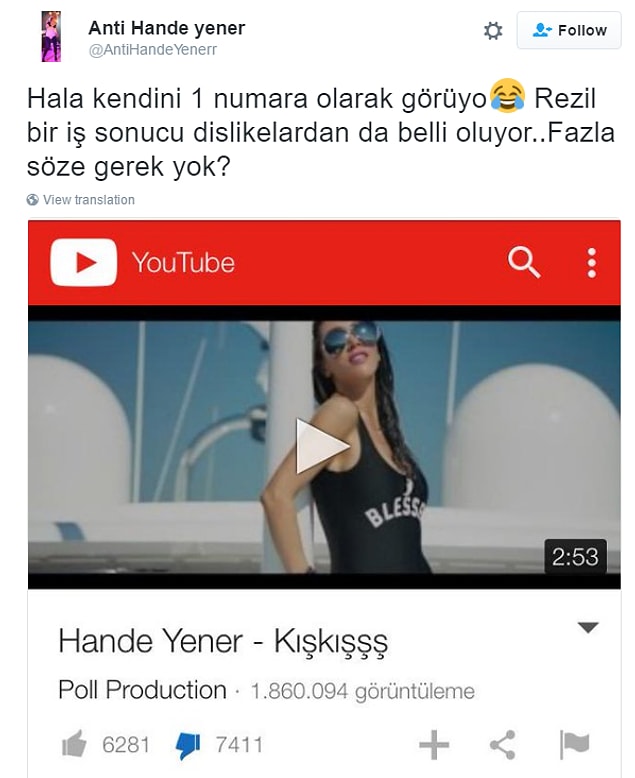 10. Demet Akalın Hande Yener savaşında en ön cephede çarpışıyorlar.