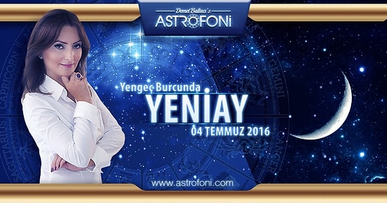 Yengeç Burcunda Yeniay 04 Temmuz 2016
