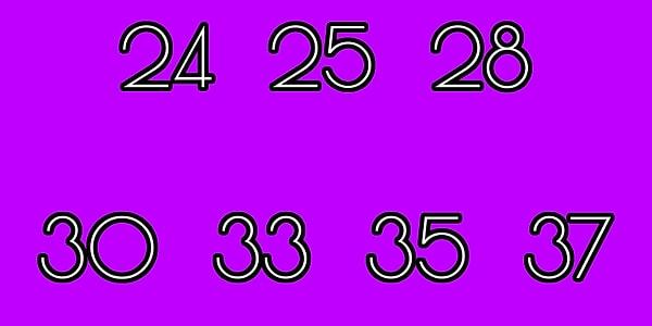 9. Aşağıdaki sayılardan kaç tanesi en yakın onluğa yuvarlandığında 30 bulunur?