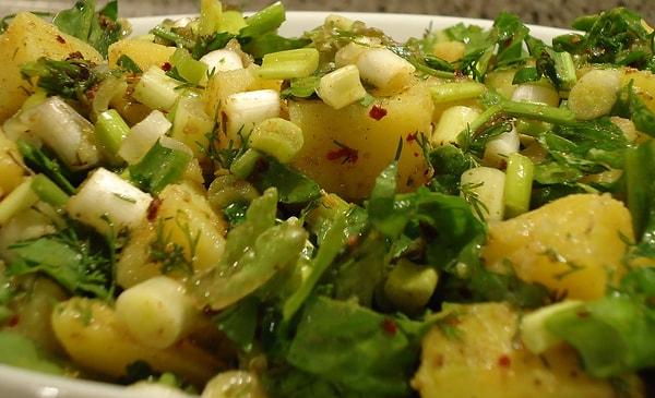 12. Patates Salatası