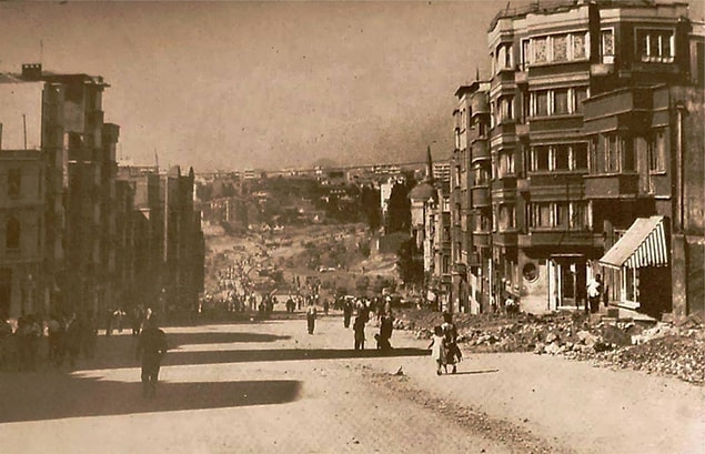 1958'de Laleli Yokuşu böyle görünüyordu.