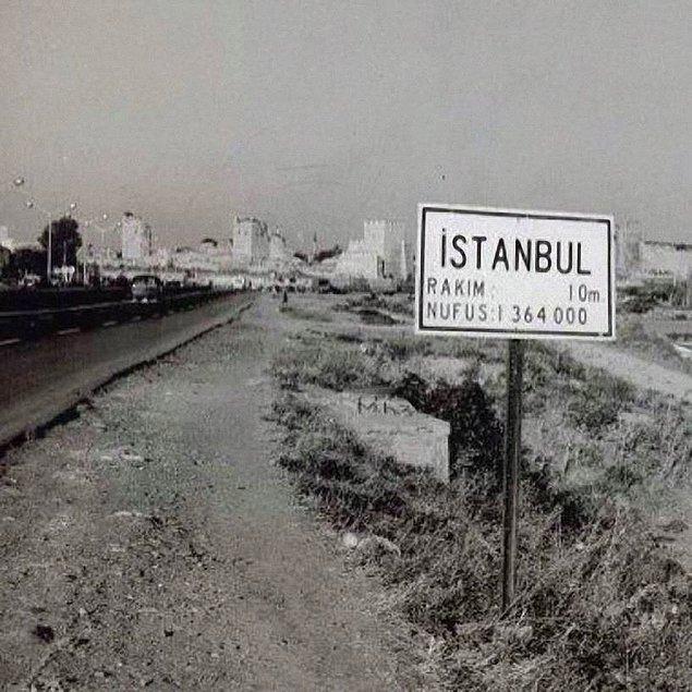 1950 yılında İstanbul'un nüfusu.