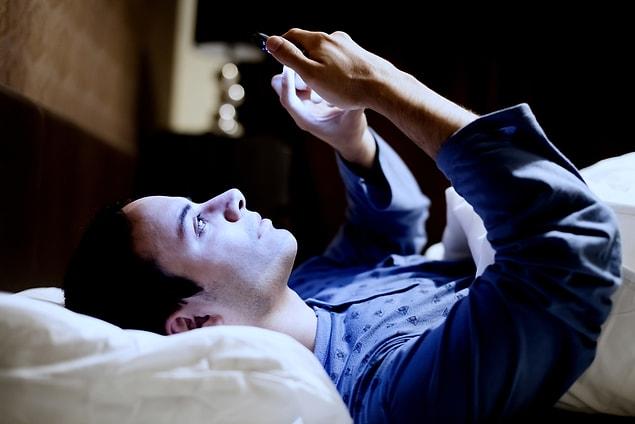 9. The blue beams that cell phones give out can mess with your sleep pattern and cause neurological diseases.