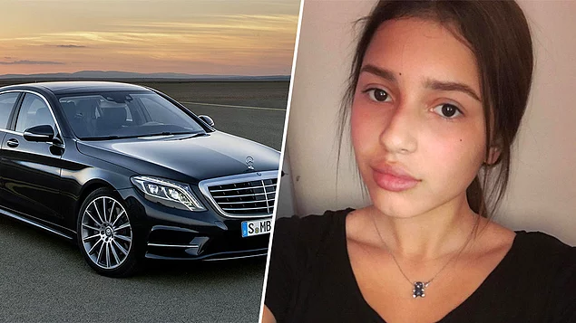 Диана Манасир, 16-летняя дочь Зияда Манасира, владельца «Стройгазконсалтинга», перемещается на Mercedes S-класса (10 млн. рублей) теперь уже по Лондону, где она получает образование в элитной частной школе Queen Ethelburga's.