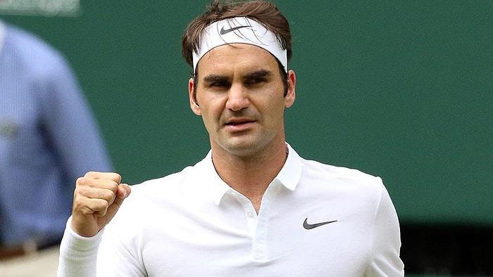 Roger Federer Galibiyet Rekoru Kırarak Yarı Finale Yükseldi