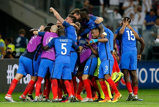 EURO 2016'da Finalin Adı: Fransa - Portekiz!