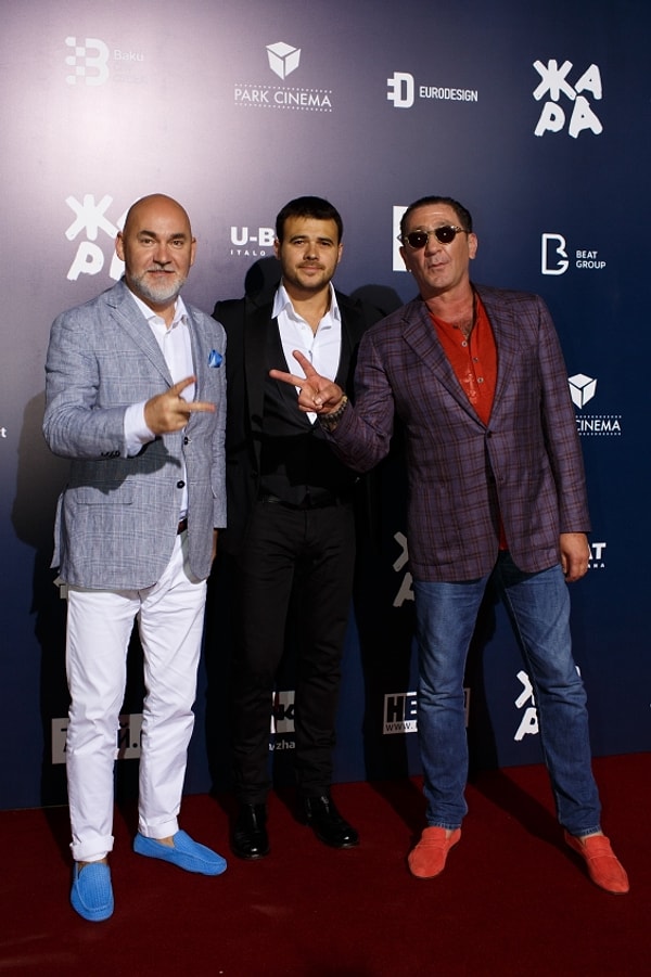 29. Сергей Кожевников, Эмин Агаларов и Григорий Лепс