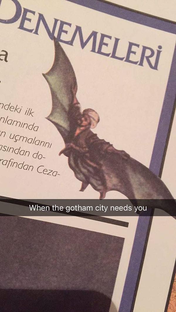 7. Gotham'ın sana ihtiyacı olduğunda