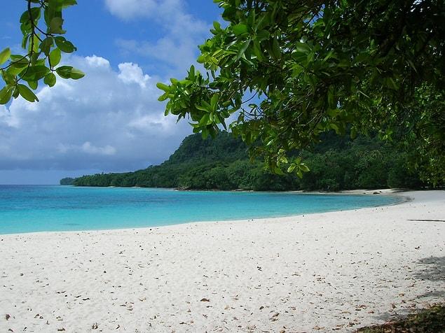 6. Republic of Vanuatu - Champagne Beach