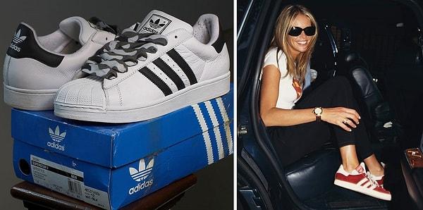 5. Ayakkabılarda ise Adidas Superstar ve Gazelle modası tam gaz sürüyor.