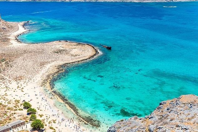 4. Balos Beach, Gramvousa Island, Greece
