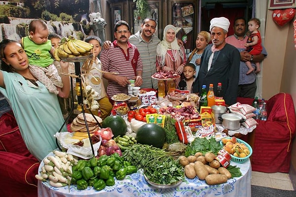 11. Ahmed family, Cairo, Egypt.