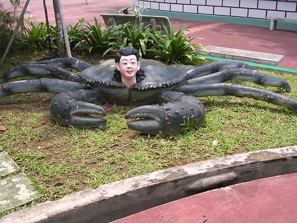 4. Человек-краб 0_о