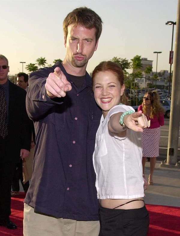 1. Дрю Бэрримор и Том Грин - 163 дня
