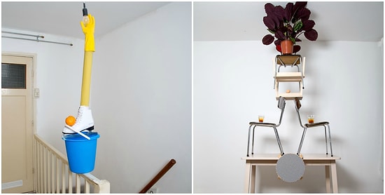 Столпы дома - балансирующие скульптуры от Csilla Klenyánszki